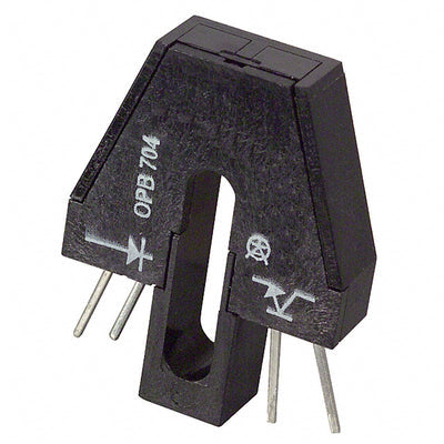 OPB704 by TT Electronics/Optek Technology - SENSOR OPTO TRANS 3.8MM REFL PCB