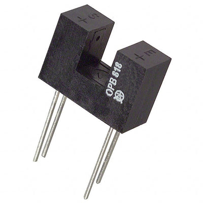 OPB818 by TT Electronics/Optek Technology - SENSOR OPT SLOT PHOTOTRAN PCB MT