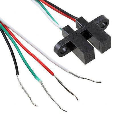 OPB881T55Z by TT Electronics/Optek Technology - SENSOR OPT SLOT PHOTOTRANS MODUL