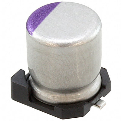 6SVPE150M by Panasonic Electronic Components - ALUMIN CAP POLY 150UF 20% 6.3V SMD