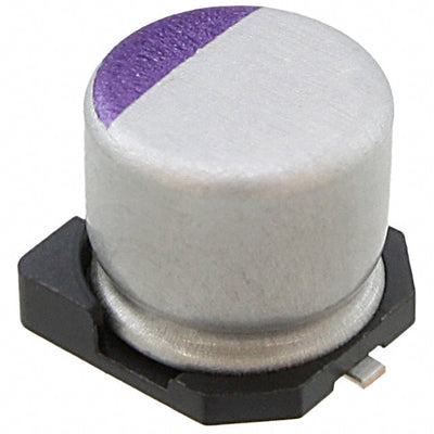 50SVPF18M by Panasonic Electronic Components - ALUMIN CAP POLY 18UF 20% 50V SMD