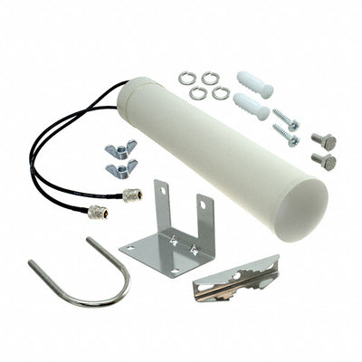 OSCAR420/0.4M/NTYPEF/S/S/19 by Siretta Ltd - MIMO 2-PORT LTE OMNI ANTENNA 360