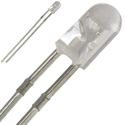 OVLBR4C7 by TT Electronics/Optek Technology - LED RED CLEAR 3MM T/H