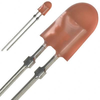 OVLHQKD8 by TT Electronics/Optek Technology - LED ORANGE DIFFUSED 5MM OVAL T/H
