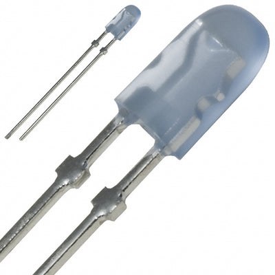 OVLKBGT6 by TT Electronics/Optek Technology - LED BLUE DIFFUSED 3MM OVAL T/H