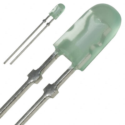 OVLKGGT6 by TT Electronics/Optek Technology - LED GREEN DIFFUSED 3MM OVAL T/H