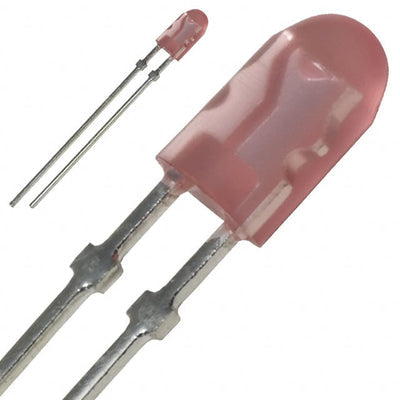 OVLKQGT6 by TT Electronics/Optek Technology - LED RED DIFFUSED 3MM OVAL T/H