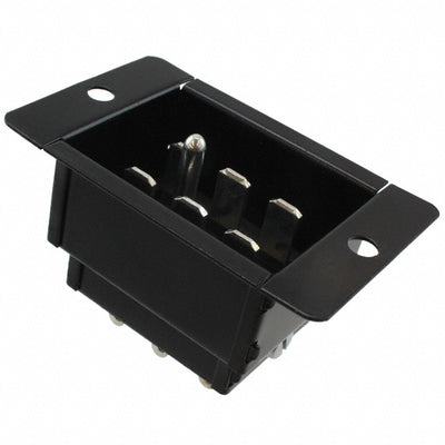 P-2406-DB by Cinch Connectivity Solutions - CONNECTOR PLUG 6POS PNL MNT SLDR