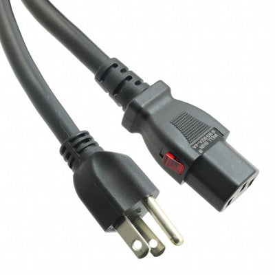 P007-L02 by Tripp Lite - IEC-320-C13 TO NEMA 5-15P POWER