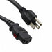 P007-L03 by Tripp Lite - IEC-320-C13 TO NEMA 5-15P POWER