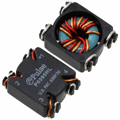 P0395NL by Pulse Electronics - INDUCT ARRAY 2 COIL 2.2UH SMD