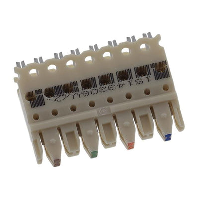 P110CB4-XY by Panduit Corp - CONNECTOR WRG BLOCK 4 PAIR