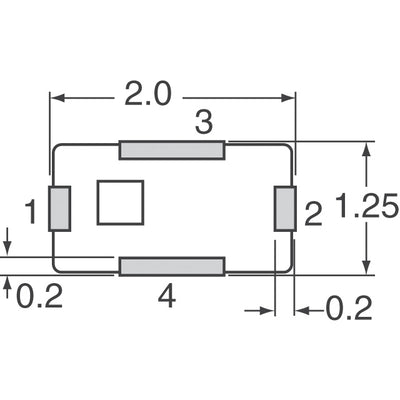 ELB-2A002 by Panasonic Electronic Components - RF FILTER BAND PASS 5.5GHZ 0805