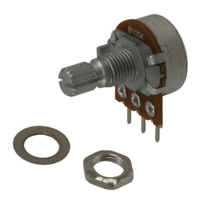 P160KN-0QC15B100K by TT Electronics/BI - POT 100K OHM 1/5W PLASTIC LINEAR