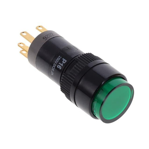 P16OAR110GRN by E-Switch - SWITCH PB SPDT 8A 125V