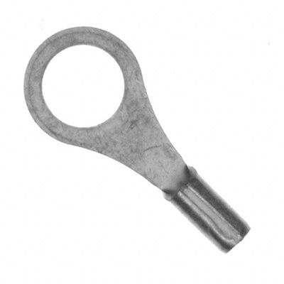 P22-8R-M by Panduit Corp - CONNECTOR RING CIRC 22-26AWG #8 CRIMP