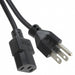 P2392X by Switchcraft Inc. - CORD 18AWG 5-15P - 320-C13 7.50