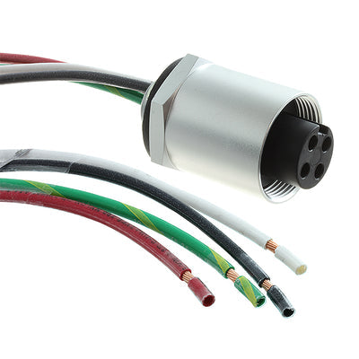 P29026-M1 by Amphenol Sine Systems Corp - CABLE 4POS FMALE TO WIRE 3.28