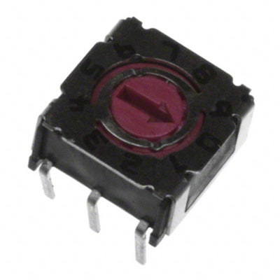 P36101 by APEM Inc. - SWITCH ROTARY DIP BCD 100MA 24V