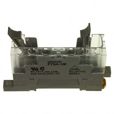 P7SA-10F by Omron Automation and Safety - RELAY SOCKET 10 POS DIN RAIL