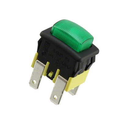 PA412C1000-136 by E-Switch - PUSH SWITCH DPST 16A 125V