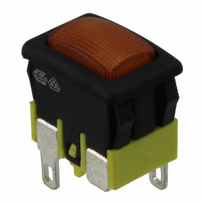 PA421C1000-124 by E-Switch - PUSH SWITCH BUTTON SPST 16A 125V