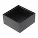 PB-1563 by Bud Industries - BOX ABS BLACK 1.546""L X 1.546""W