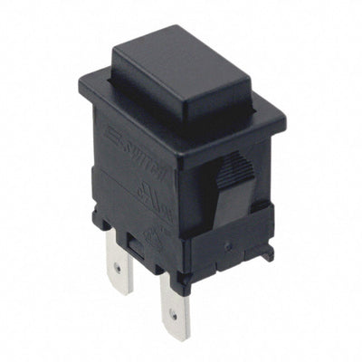 PB1973ABLKBLKEF0 by E-Switch - PUSH SWITCH SPST 15A 250V