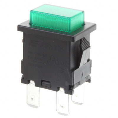 PB1973CBLKGILEF3 by E-Switch - PUSH SWITCH SPST 15A 250V