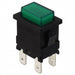 PB1973GBLKGILEF4 by E-Switch - PUSH SWITCH BUTTON DPST 15A 250V
