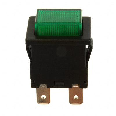 PB1973HBLKGILEF3 by E-Switch - PUSH SWITCH DPST-NO 15A 250V