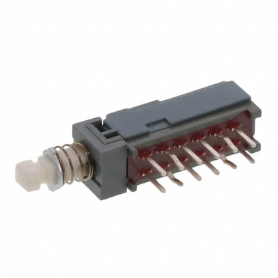 PBH4UEESNPNAGV by E-Switch - SWITCH PB 4PDT 0.1A 30V