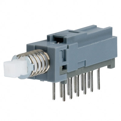 PBH4UOANAGX by E-Switch - PUSH SWITCH 4PDT 0.1A 30V