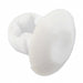 PBM10C2 by HellermannTyton - CABLE TIE HLD SGL BUTTON MNT WHT
