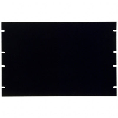 PBPA19012BK2 by Hammond Manufacturing - PANEL FRONT 19X12.2X0.13"" BLACK