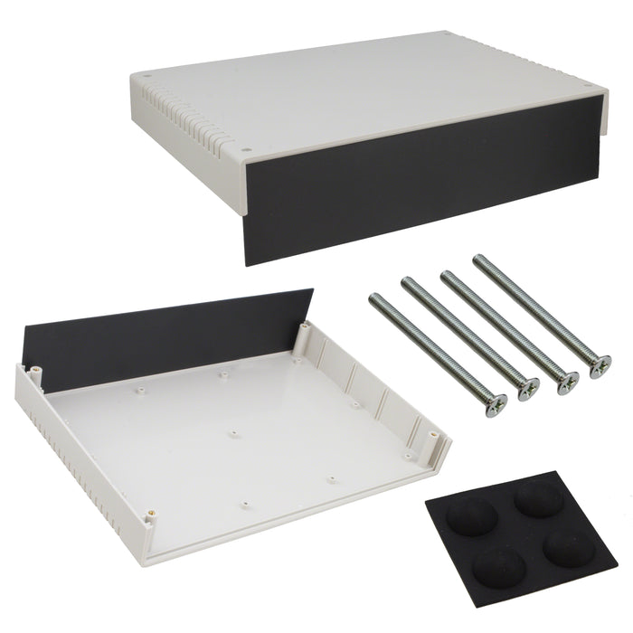 PC-11482-LG by Bud Industries - BOX ABS GRAY 7.075""L X 10.240""W