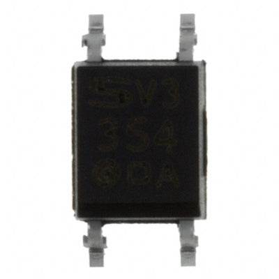 PC354N1TJ00F by Sharp Microelectronics - OPTOISOLATOR 3.75KV TRANS 4-SMD