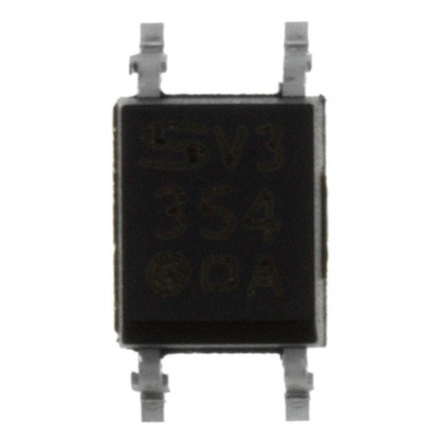 PC354N1TJ00F by Sharp Microelectronics - OPTOISOLATOR 3.75KV TRANS 4-SMD
