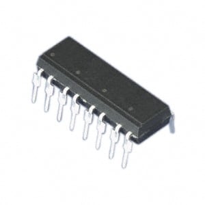 PC849 by Sharp Microelectronics - OPTOISOLTR 5KV 4CH TRANS 16-DIP
