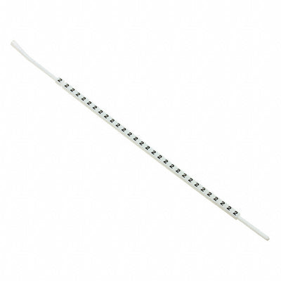 PCA07-2 by Panduit Corp - WIRE MARKER CLIP-ON WHITE 300PC