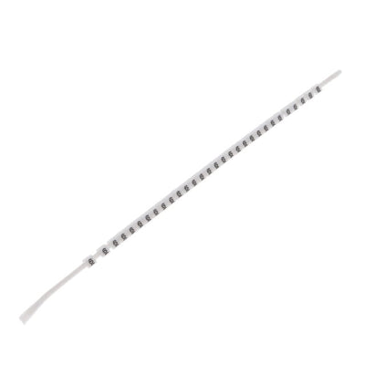 PCA07-6 by Panduit Corp - WIRE MARKER CLIP-ON WHITE 300PC