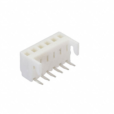PCE-B-06 by Adam Tech - RECEPTICAL WITH HOOKS 6P 2.54MM
