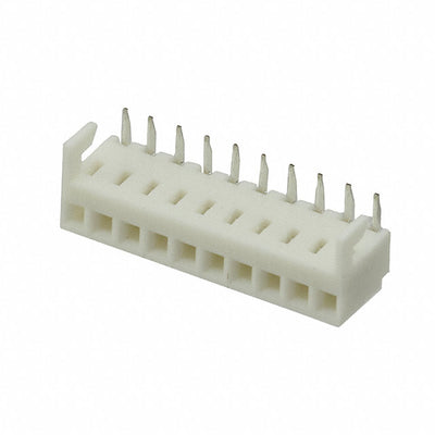 PCE-B-10 by Adam Tech - RECEPTICAL WITH HOOKS 10P 2.54MM