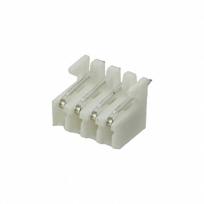 PCE-C-04 by Adam Tech - RECEPTICAL WITH HOOKS 4P 2.54MM