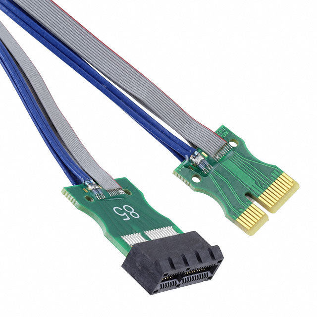 PCIEC-036-0500-EC-EM-P-85 by Samtec Inc. - CABLE ASSY PCIE X1 F-M 500MM