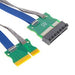 PCIEC-064-0500-EC-EM-P-85 by Samtec Inc. - CABLE ASSY PCIE X4 F-M 500MM