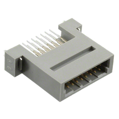 PCN10H-16P-2.54DSA(72) by Hirose Electric Co Ltd - CONNECTOR DIN HDR 16POS PCB GOLD