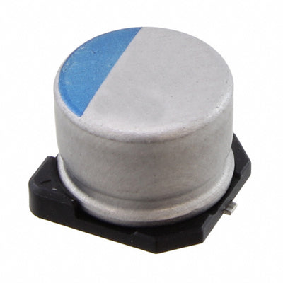 PCX1E820MCL1GS by Nichicon - ALUMIN CAP POLY 82UF 20% 25V SMD