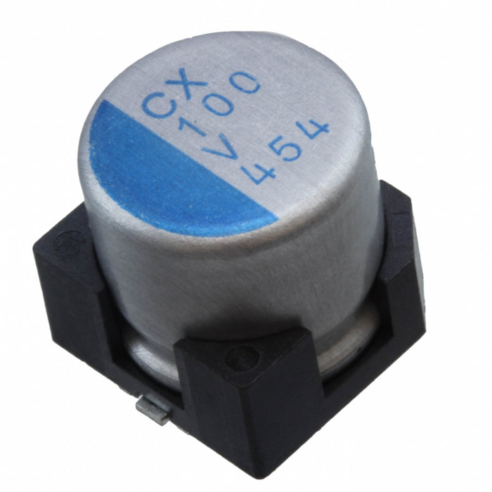 PCX1V101MCS1GS by Nichicon - ALUMIN CAP POLY 100UF 20% 35V SMD