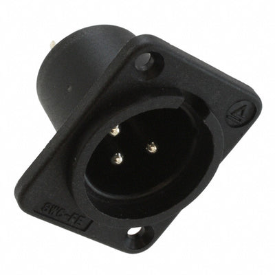 PD3MSC1 by Switchcraft Inc. - CONNECTOR RECPT MALE XLR 3P SOLDER CUP